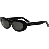 Celine 3 Dots Black Rectangular Sunglasses ONE SIZE (54) Črna/Siva | Shoptok.si