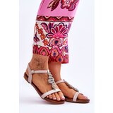 S. BARSKI Leather Sandals With A Decorative Snake S.Barski | Shoptok.si