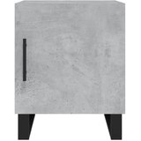  Noćni ormarići 2 kom boja betona 40x40x50 cm konstruirano drvo | shoptok.hr