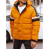 DStreet Kurtka zimowa męska pikowana żółta | shoptok.hr