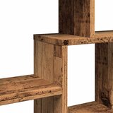  Zidna polica Staro drvo 85x16x52,5 cm Konstruirano drvo | shoptok.hr