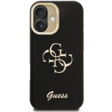 Guess Cam Stand GUHCP16SPCS4GSK ovitek za iPhone 16 s stojalom - črn | Shoptok.si