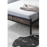 Hanah home Bračni krevet K300 Black (150 x 200)