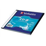 Verbatim CD disk 700 MB, 80 min, 52x, tanka vrečka (DataLife) | Shoptok.si
