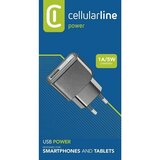 Cellular Line Kućni punjač 5W USB-A, crni | shoptok.hr