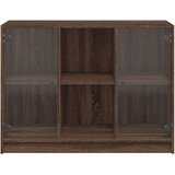  Komoda boja smeđeg hrasta 102x37x75 5 cm konstruirano drvo | shoptok.hr