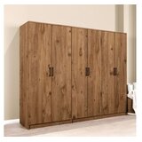 Hanah home Ormar Kardelen 1600-126, 220x180x51.8 cm, , Smeđa | Eponuda.ba