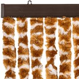 vidaXL Zastor protiv insekata oker-bijeli 100 x 220 cm šenil | shoptok.hr