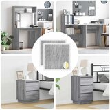  Ljepljiva Pokrivač za Vijake 2 pcs Siva Sonoma Ø 20 x 0,5 mm | shoptok.hr