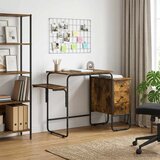  Stol s pohranom Dimljeni hrast 120 x 50 x 75 cm - Dimljeni hrast Cijene