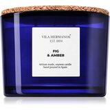 Vila Hermanos Apothecary Cobalt Blue Fig & Amber dišeča sveča 350 g Cene