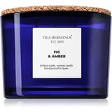 Apothecary Cobalt Blue Fig & Amber dišeča sveča 350 g