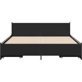  Okvir kreveta s ladicama crni 135 x 190 cm konstruirano drvo | shoptok.hr