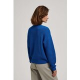 Marisse Azure Round Neck Sweater | Shoptok.si
