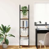 vidaXL Polica Dimljeni hrast 40 x 30 x 183 cm Konstruirano drvo | shoptok.hr