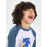 Sinsay Pamučna majica dugih rukava s printom Sonic the Hedgehog | shoptok.hr