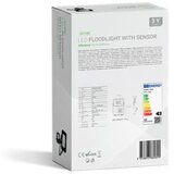 Greentech led reflektor sa senzorom 10w 6500k 900lm ip65 crni ( AFS-10BK ) | ePonuda.com