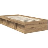  Okvir za krevet Umjetnička hrastovina 90 x 190 cm | shoptok.hr