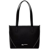 Karl Lagerfeld Nakupovalne torbe B3w30184 Klj Rebel Medium Tote Črna Cene