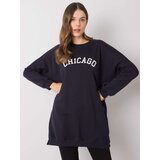 RUE PARIS Tunic-RV-TU-6675.98-Navy | Shoptok.si