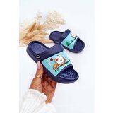 Kesi Light children's slides Animal sandals navy blue Rico cene