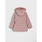 Sinsay Jakna s kapuljačom s umjetnim krznom | shoptok.hr