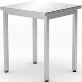 Hendi Centralna jeklena kuhinjska delovna miza Budget Line 600 x 600 x 850 mm - 817056, (21389185) Cene