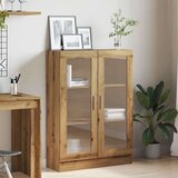 vidaXL Knjižna omara artisan hrast 82,5x30,5x115 cm inženirski les Cene