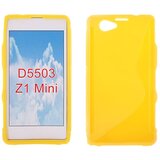  S silikonski ovitek SONY Xperia Z1 mini D550 rumen Cene