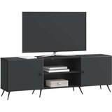 TV omarica Črna 150 x 31 x 50 cm Inženirski les, (5000210262) | Shoptok.si