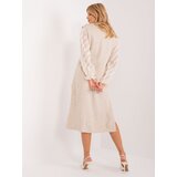 BADU Dress-BA-SK-6109.07-light beige | shoptok.hr