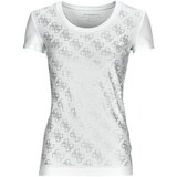 Guess Majice s kratkimi rokavi SS VN 4G ALLOVER TEE Bela | Shoptok.si