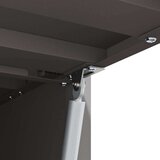  Ormar za zid u garaži Crna 90 x 33 x 35 cm Čelik s prahom | shoptok.hr