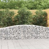  Lučne gabionske košare 3 kom 400x50x60/80 cm pocinčano željezo Cijene