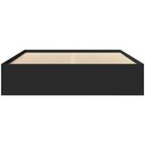  Okvir za krevet crni 160x200 cm konstruirano drvo | shoptok.hr