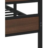  Okvir kreveta bez madraca s uzglavljem i uznožjem 140x190 cm | shoptok.hr