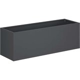  Vrtna saksija 2 kom. Antracit 60 x 20 x 20 cm Čelična vrata | shoptok.hr