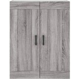  Visoka komoda siva sonome 69,5x34x180 cm od konstruiranog drva | shoptok.hr
