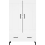  Visoka komoda bijela 69,5 x 31 x 115 cm od konstruiranog drva | shoptok.hr