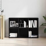  Ormar za knjige crni hrast 66x30x98 cm inženjerski drvo | Eponuda.com