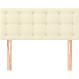  Uzglavlje krem 100x5x78/88 cm od umjetne kože | shoptok.hr