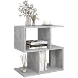  Noćni ormarići 2 kom boja betona 50x30x51,5cm konstruirano drvo | shoptok.hr