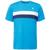 K-Swiss Performance Funkcionalna majica 'CORE TEAM' mornarska / turkizna / bela | Shoptok.si