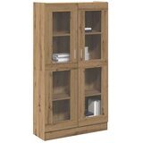  Visoka polica Artisan hrast 82,5x30,5x150 cm Inženjersko drvo | shoptok.hr