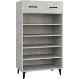Furnova Omarica za čevlje betonsko siva 60x35x105 cm konstruiran les, (21955604) | Shoptok.si