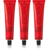 IGORA Royal boja za kosu ekonomično pakiranje nijansa 7-0 Medium Blonde Natural 3x60 ml