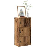  Regal za knjige boja starog drva 40x24x77 cm konstruirano drvo | Eponuda.com