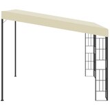  Zidna sjenica 3 x 3 m krem od tkanine | shoptok.hr