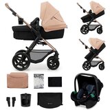 Kinderkraft Kolica Moov 2 3u1 MINK PRO, Sand Beige Peach | shoptok.hr