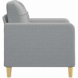  Fotelja svjetlosiva 60 cm od tkanine | Eponuda.com